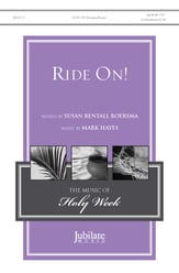 Ride On! SATB choral sheet music cover